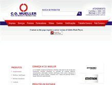 Tablet Screenshot of comueller.com.br